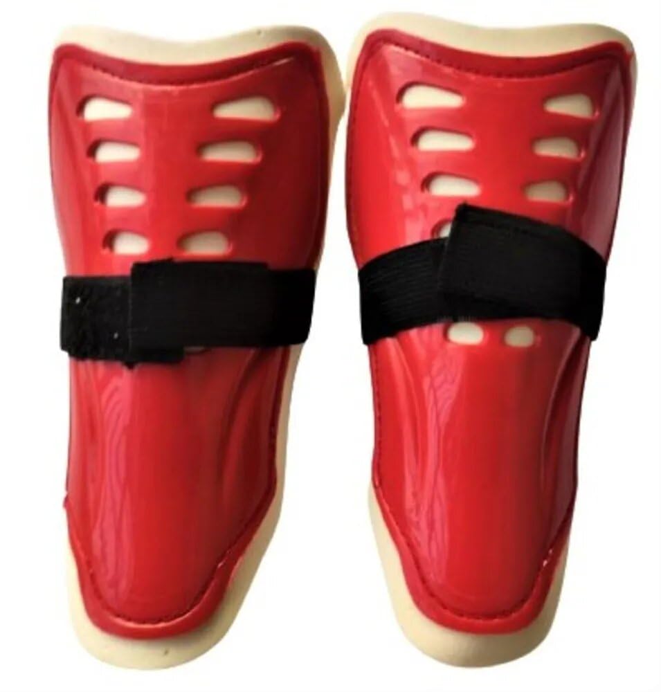sujata Sports shin Guard Adjustable Breathable Pads Protector Adult Pair Men Women Football Cricket Hockey Training Safety Comfort Strap Secure fit Lightweight Strong Durable Protective Gear Match-picture-16