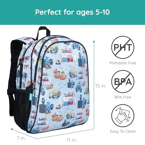 Image of Wildkin Jo's Garage 15 Inch Backpack