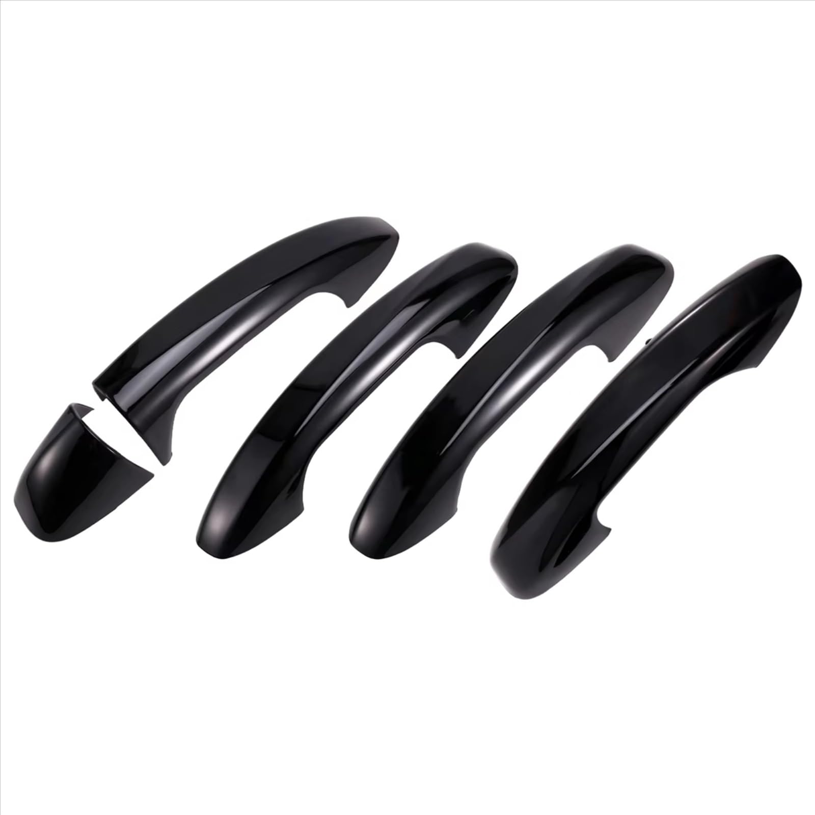 Rcuihgfb One Color Door Handle Shell Compatible With Benz For W213 W205 X253 2016 2017 2018 2019 2020 Car Exterior Door Handle Cover Trim Set