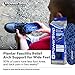 PowerStep Wide Fit Orthotics Insoles, Wide Feet Arch Support, Plantar Fasciitis Relief, Mild Pronation, Orthotics That Supports Ankle & Knee Pain, Made in The USA (Men's 7-7.5 / Women's 9-9.5)