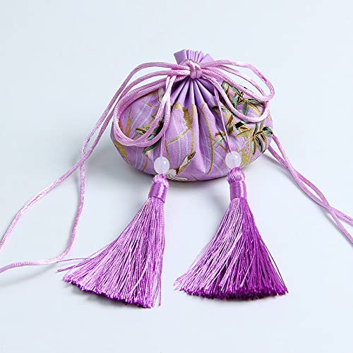 Bolsa de Seda para Joyería, 4 Piezas, Saco Chino miniatura 1