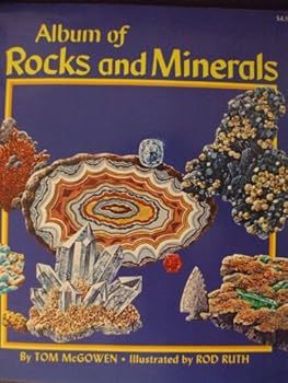 Paperback Album of Rocks and Minerals Book