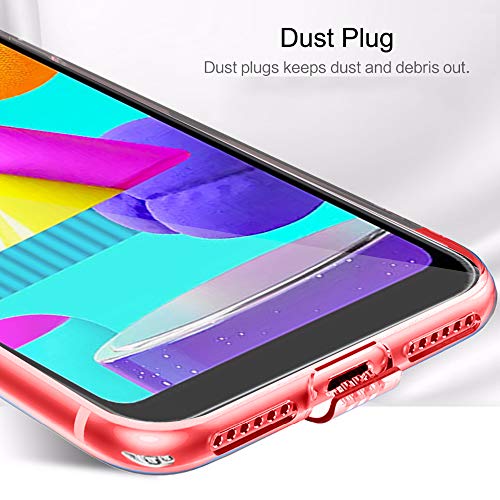 Image of TheGiftKart Best Camera Protection Back Cover Case for Samsung Galaxy M01 | Transparent Ultra Clear Soft Case | Slim & Protective Design | Inbuilt Dust Plugs & Anti-Slip Grip (Transparent)