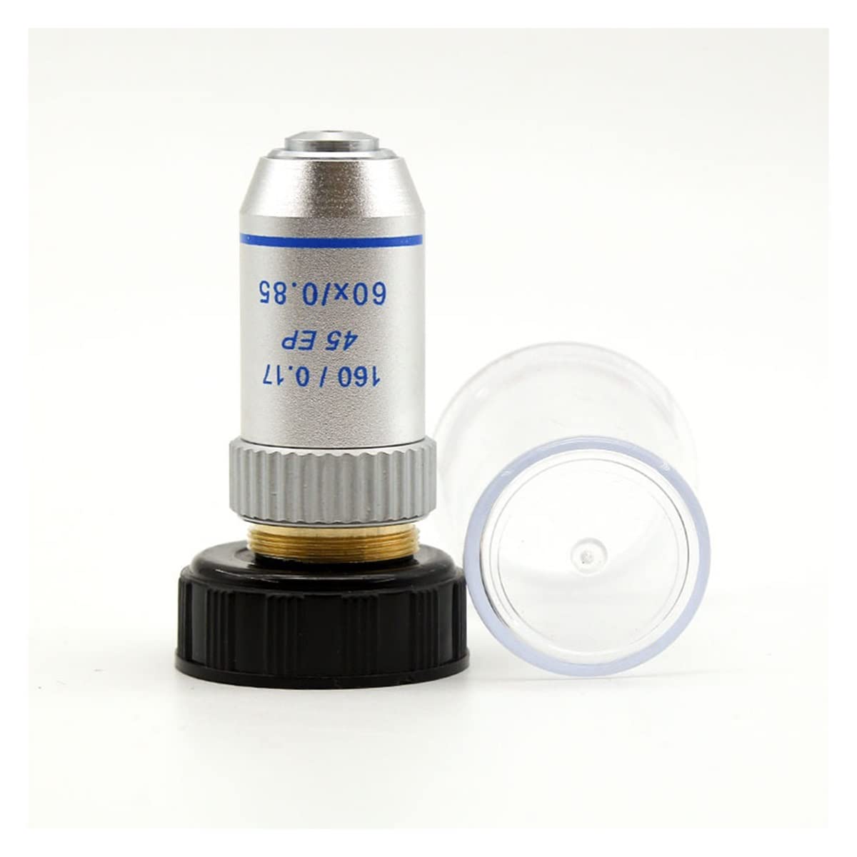 Microscope 4X 10X 20X 40X 60X 100X Plan Achromatic Objective Lens Microscope(60x)