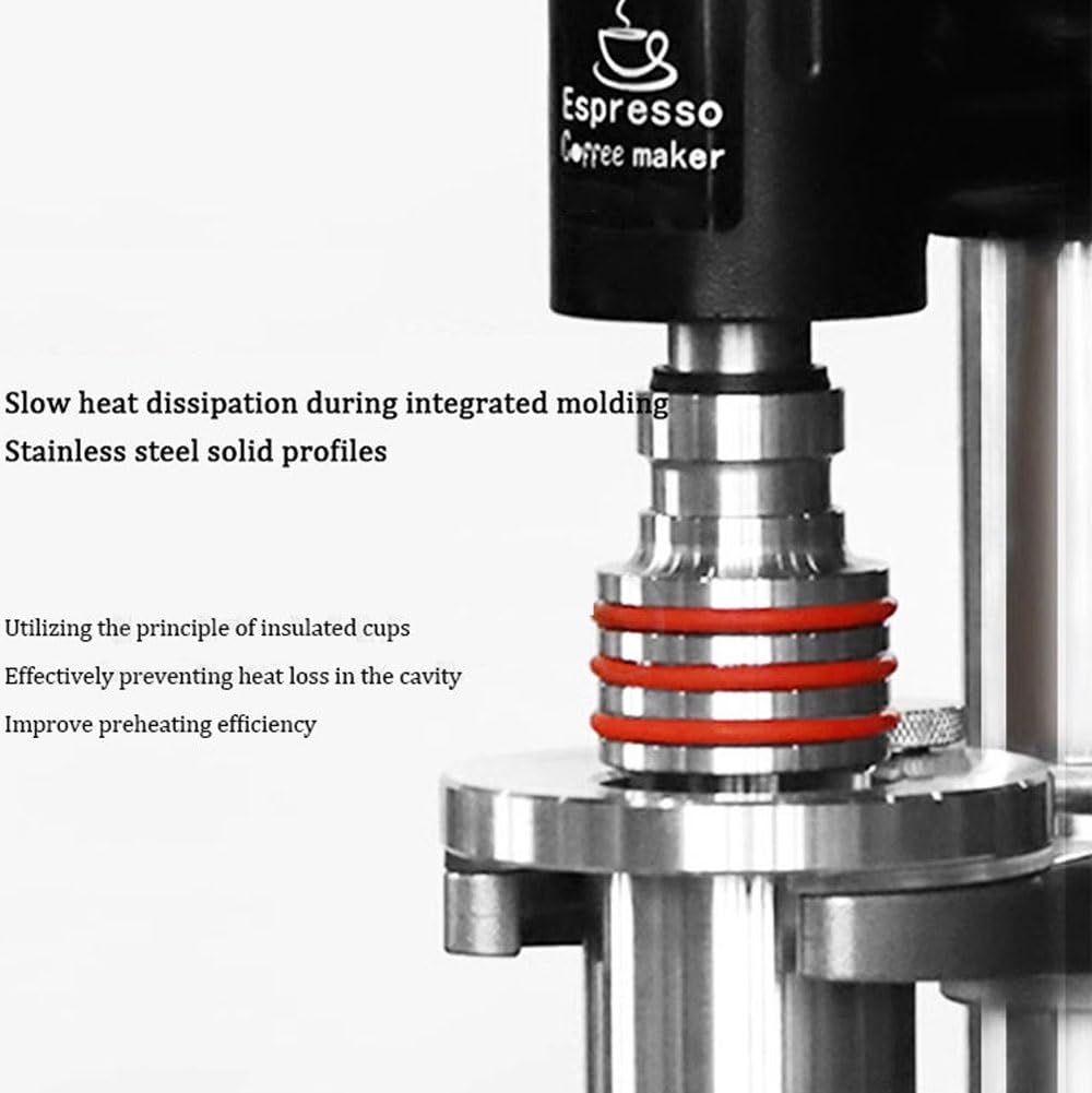 Macchina per caffè espresso manuale, estrazione espresso a mano, macchina per cappuccino per caffè domestico all'aperto