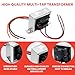 24V 40VA Control Transformer, Primary 120, 208, 240V Secondary 24V, for Supco SXT105, for Jard 4031F, for Honeywell AT140A1018, HVAC Furnace Multi Tap with Foot Mount, 2PCS