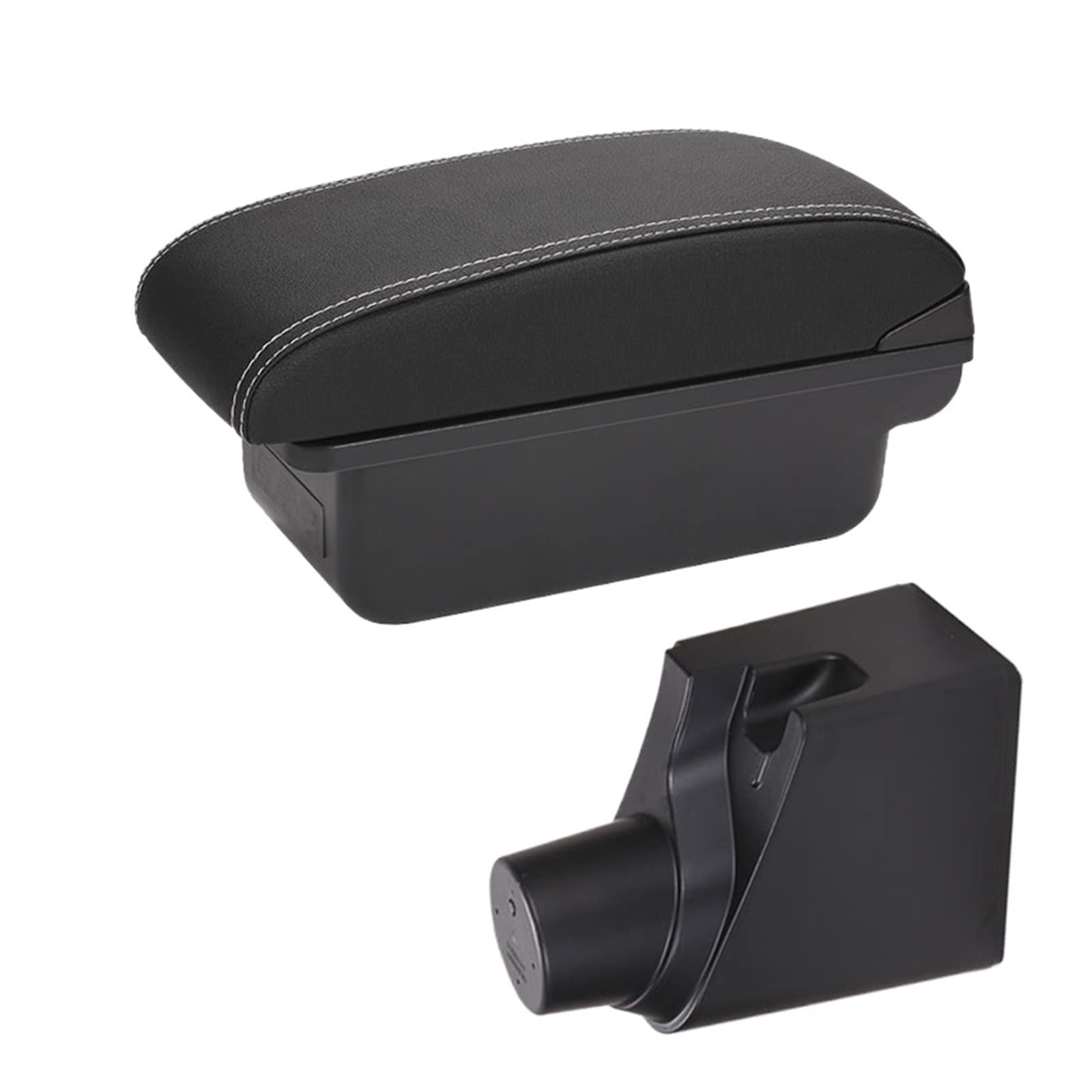 For Toyota For Yaris Hybrid 2015 2016 2017-2020 2021 Car Armrest Box Retrofit Parts Interior Details Storage Box USB(C3 NOUSB)