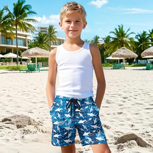 Children Hawaiian Shorts for Boys Beach Pants for Kids4