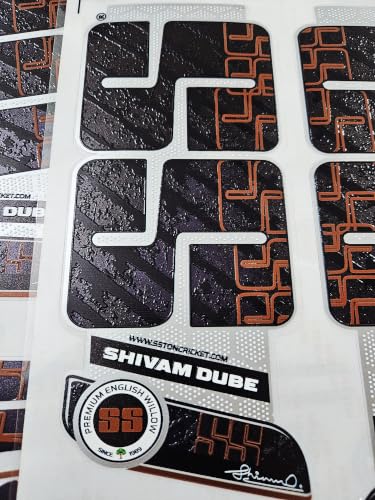Image of Cottontail Cricket Bat Sticker English Willow 4D Digital | Protection Accessories Scuff tape SHIVAM DUBE