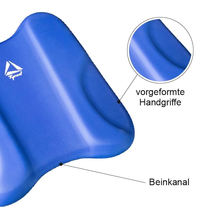 Tyron Performance Pro Pullkick | Schwimmtrainingshilfe | Reduzierter Auftrieb für Techniktraining | Ultraleicht & rutschfest | Für Fortgeschrittene & Triathlon