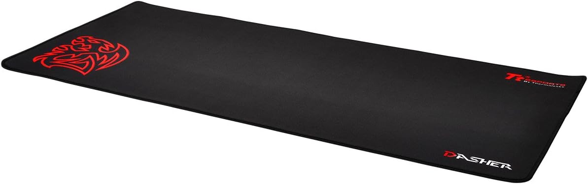 Tt eSPORTS Dasher Extended Gaming Mouse Pad - Black/Red