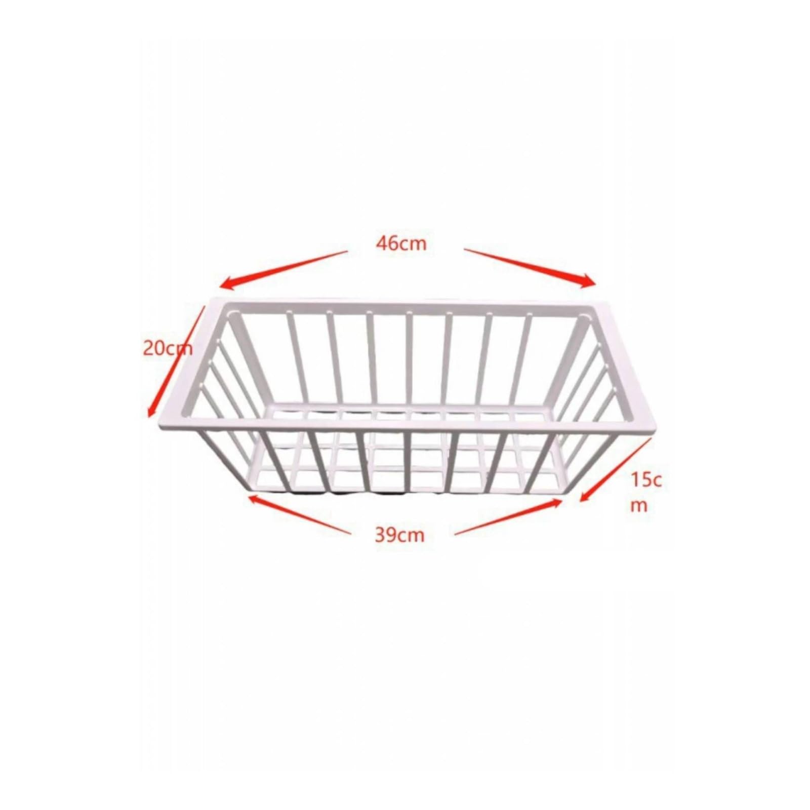 Cestino in Plastica per Freezer, Frigorifero, Stile F