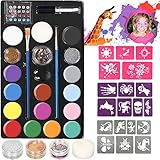 youtube schminken karneval clown 【 GUT FÜR ALLE ANLÄSSE UND FEIERLICHKEITEN】Gesichtsschminken ist eine unterhaltsame Art und Weise zum Verkleiden. Geeignet für Kinder und Erwachsene; Egal für Fasching / Karneval, Halloween, Körper-Art, Partys, voller Spaß!