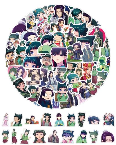 ZKUNL 120 Pcs stickers manga, stickers anime, Décalcomanie Étanche Autocollants Anime pour Valise...