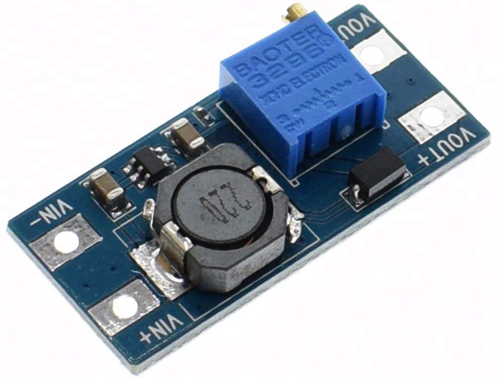 Durvient MT3608 Adjustable Voltage Boost Step UP Module - 5V-28V with Micro USB-image-45