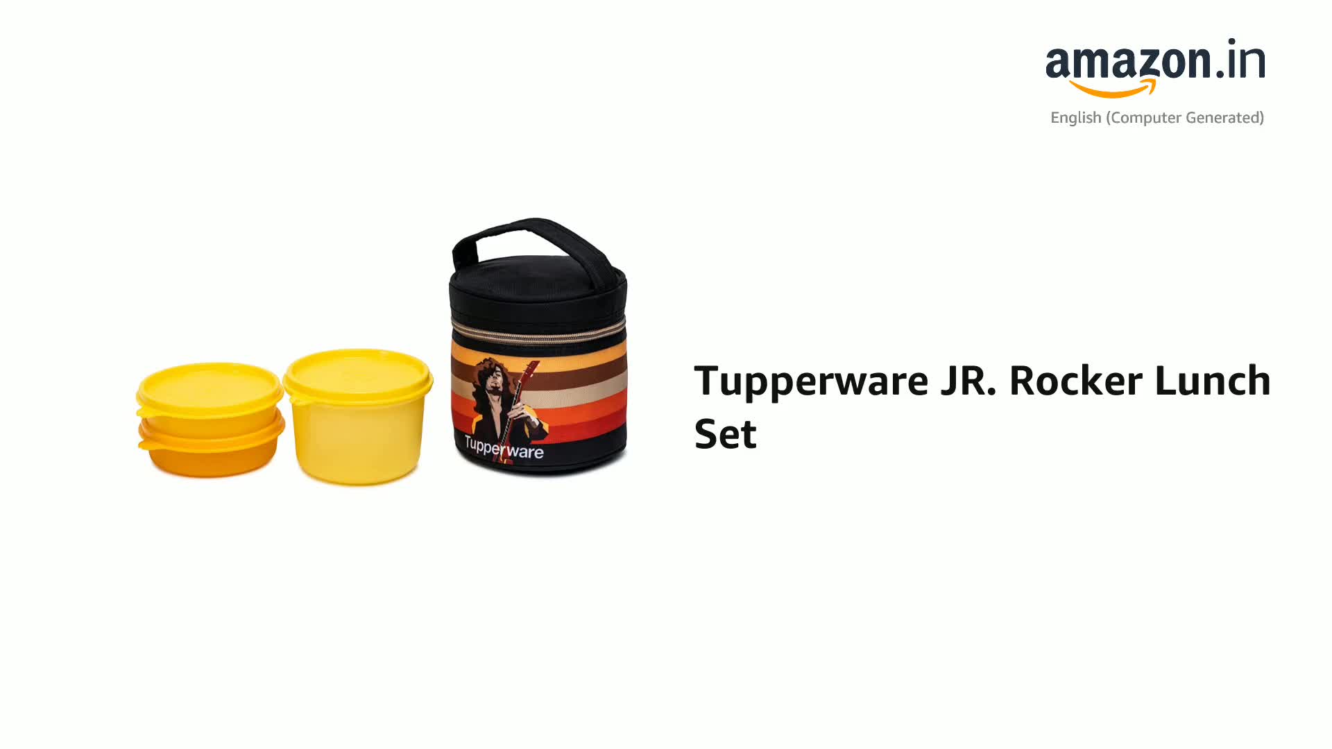 Buy Tupperware JR. ROCKER LUNCH SET Online at Low Prices in India