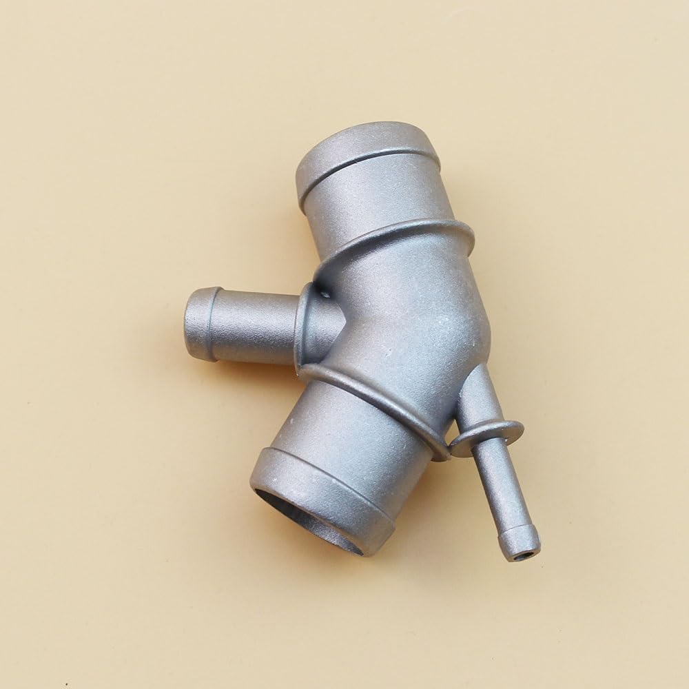 Car Daily Care Aluminium Alloy Cooling Coolant Hose Connector Supercharger Pipe fit for Golf MK4 Bettle A3 S3 TT Seat Leon 1.8T Auto Parts(Khaki)