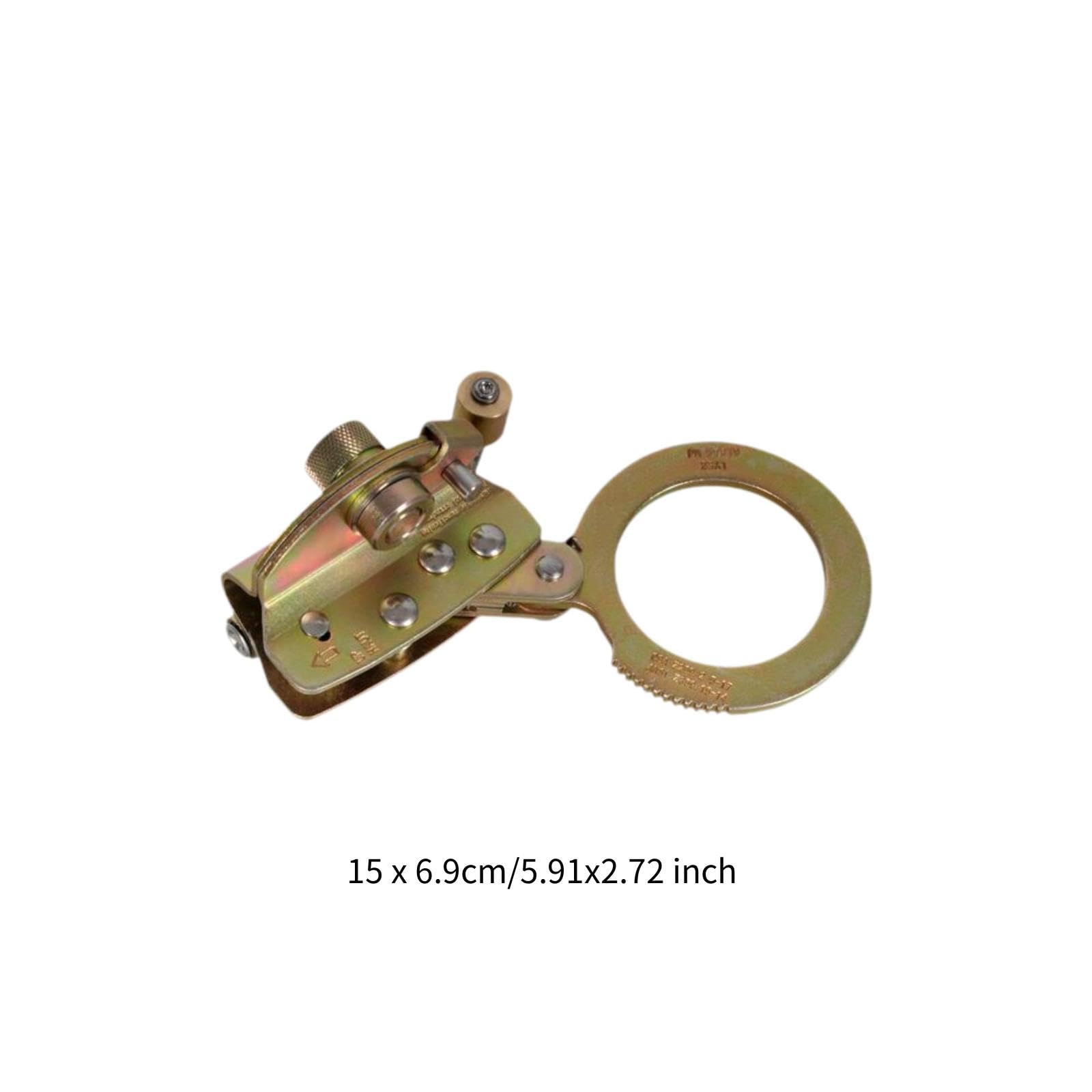 kowaku Rope Grab Ascender,Fall Protection Gear,Supplies,Climbing Gear Part,Self Locking Equipment for 16mm Dia Rope for Outdoor Sports