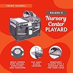 Baby Trend Deluxe II Nursery Center® Playard, Bluebell - Image 2