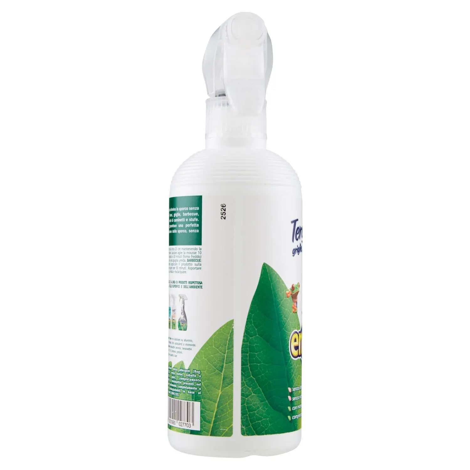 Emulsio Naturale Tergiforno - Limpiador en spray para mousse (12 unidades, limpia a fondo el cristal de chimeneas y hornos, desengrasa y elimina la suciedad sin esfuerzo, 500 ml, incluye llavero Beni