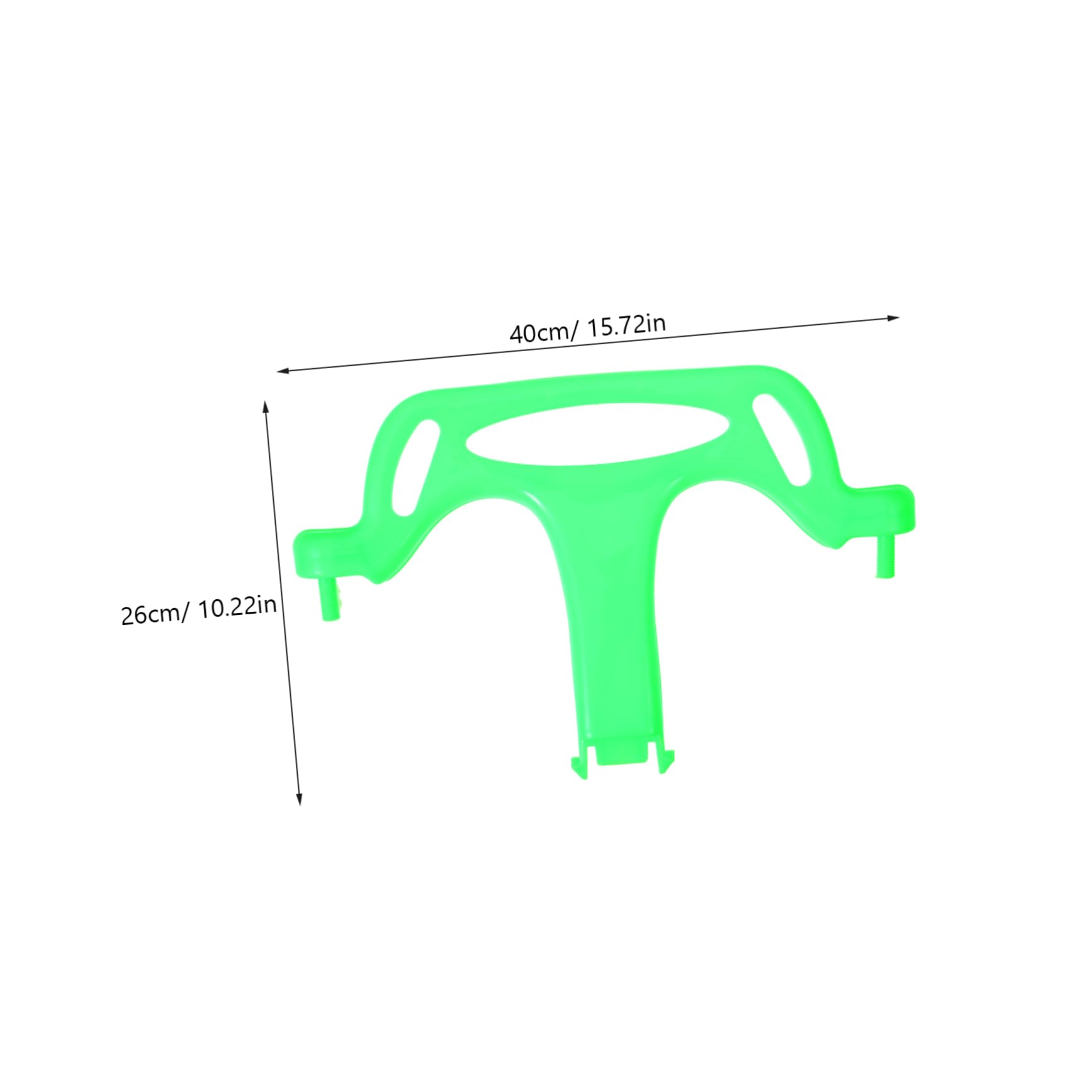 Kisangel Swing T Bar Guard Accessories Green Swing Front T Bar Replacement for Outdoor Playsets Backyard Safety Durable Design for Enhanced Security