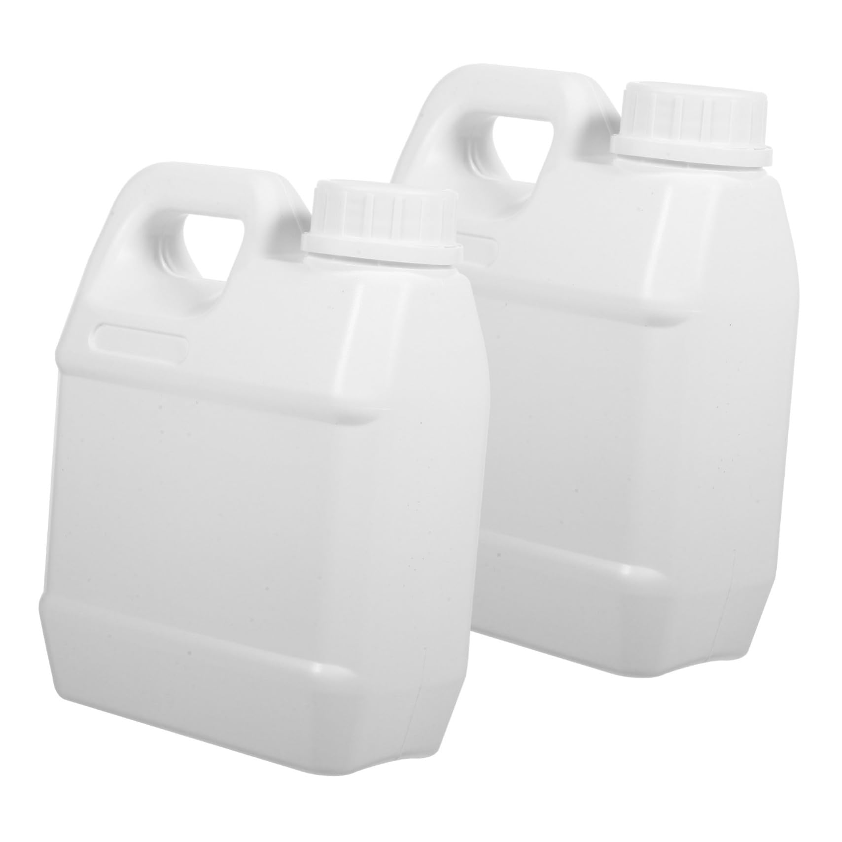 4 Sätze Versiegeltes Lagerfass Deckel Chemikalienbehälter Flüssig Krüge Ölbehälter Wandern Container Wasserfass Für Wohnwagen Reiseölflasche Weiß Kristallkleber 2 Stück * 4
