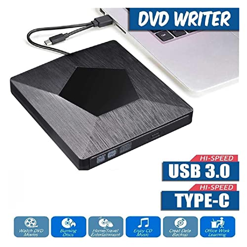 Lecteur DVD externe pour PC sans lecteur : solution USB et Type C universelle - 3