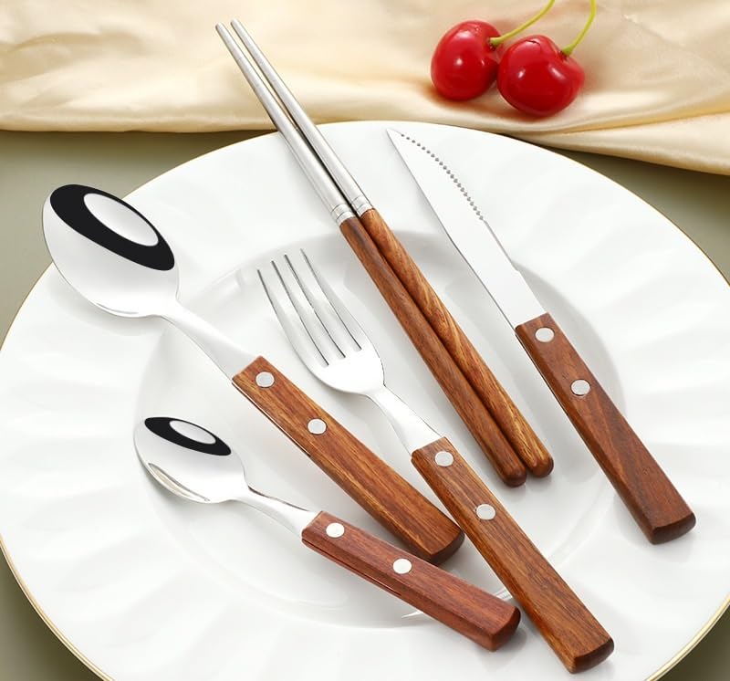Set Cuchillos Cocina 30 Piezas Acero Inox miniatura 4