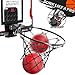 TEMI Basketball Hoop Indoor, Mini Basketball Hoop with 4 Balls & Electronic Scoreboard, Over the Door Basketball Hoop, Basketball Toys for Boys Girls Age 5 6 7 8 9 10 11 12 - Kids & Teens Gift Ideas