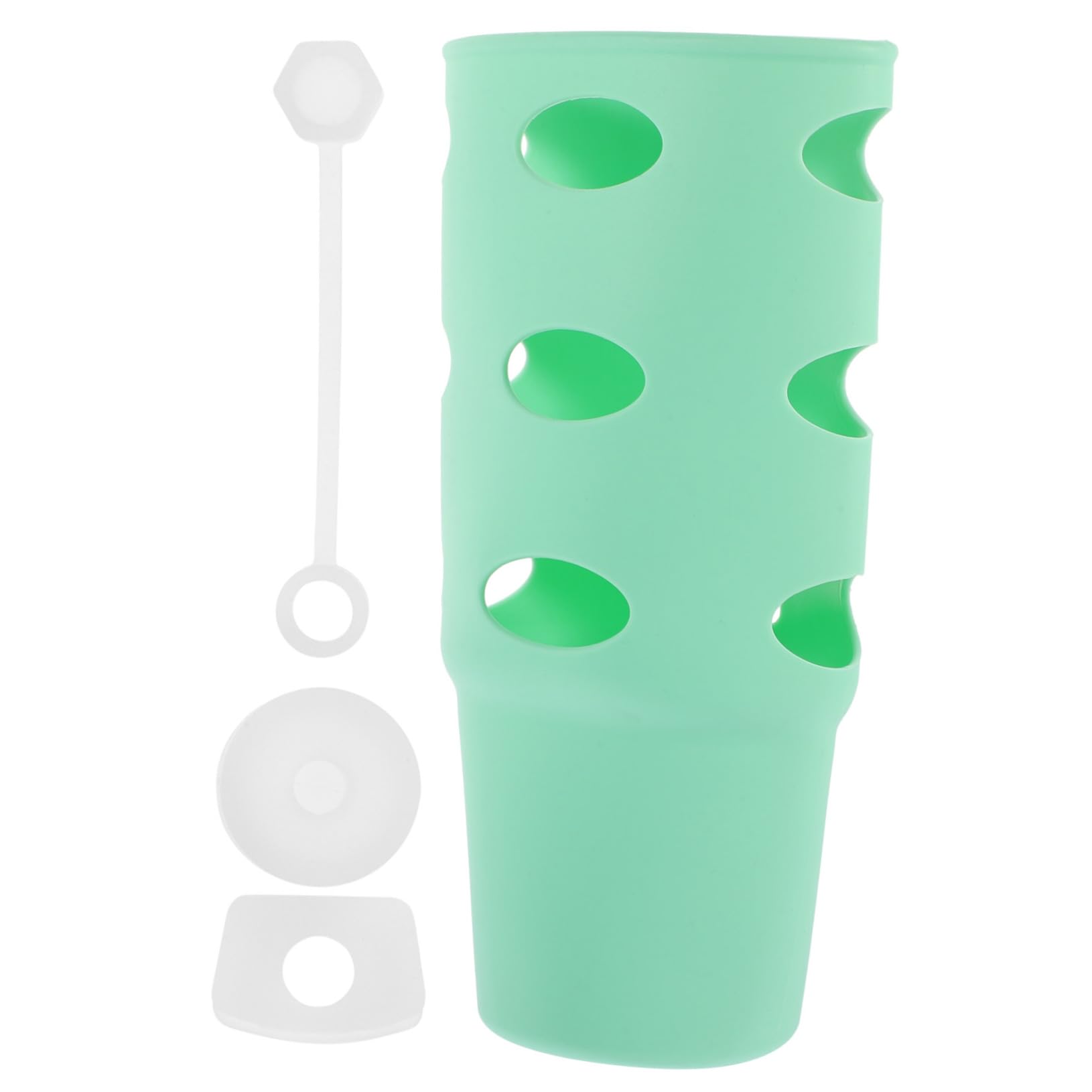 BESPORTBLE Cubierta Protectora De La Taza Suministros De Botella Funda Antideslizante Para Botella Protector De Fondo De Botella De Silicona Bota De Botella De Agua Gel De Sílice