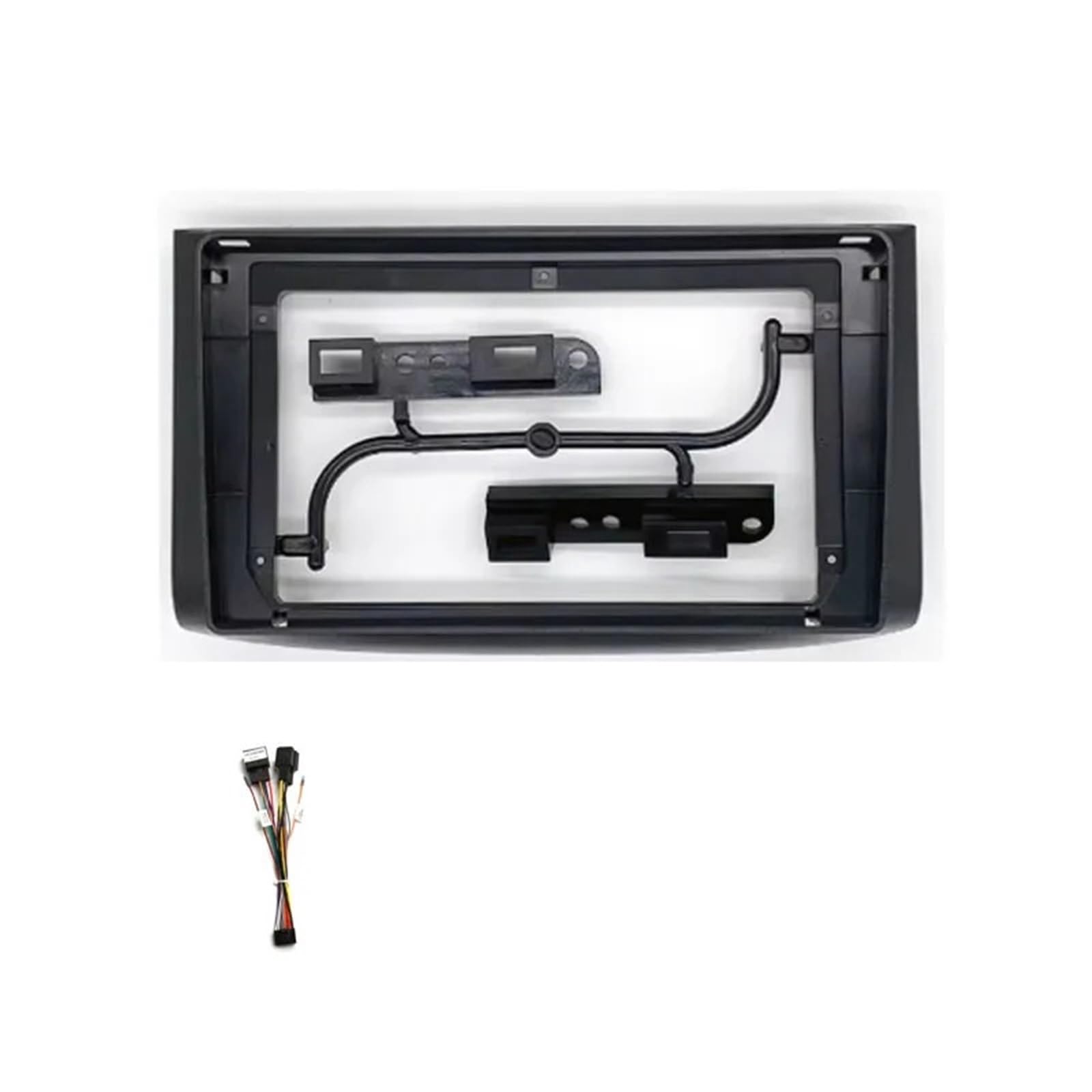 Samochodowe ramki montażowe Pasuje do Chevrolet Aveo Lova Captiva Epica Gentra 9-calowy adapter konsoli samochodowej Rama panelu radia(Frame cable set)