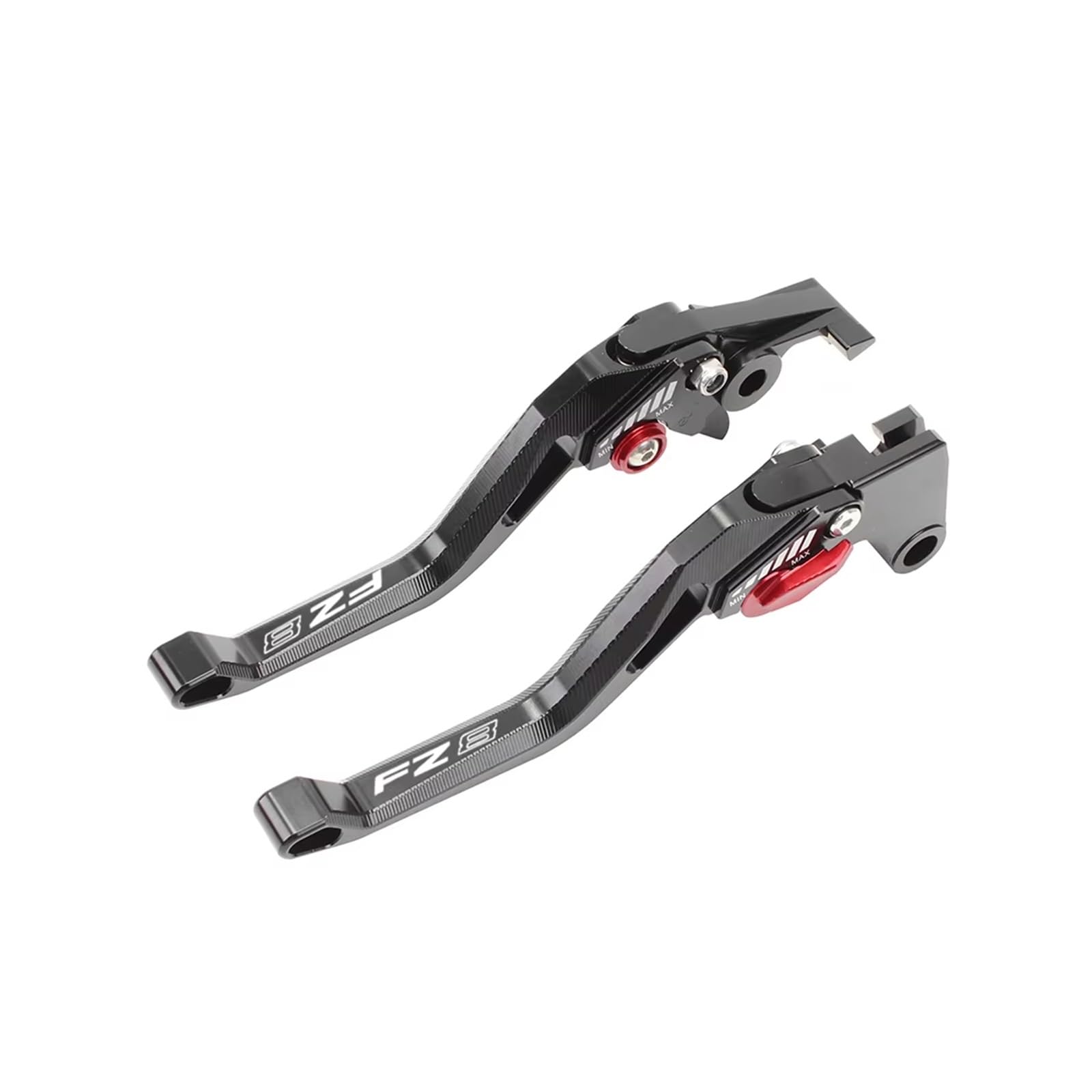 Manetas de freno y embrague ajustables para moto FZ8 y Fazer8 2010-2015 en color negro