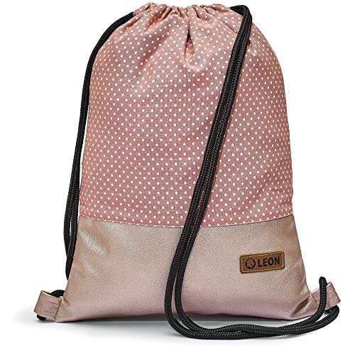 Sac à cordonnet premium rose de la ville à la salle de sport