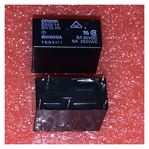 Relais G5SB-14 12VDC 24VDC avec commutation 5A haute fiabilité