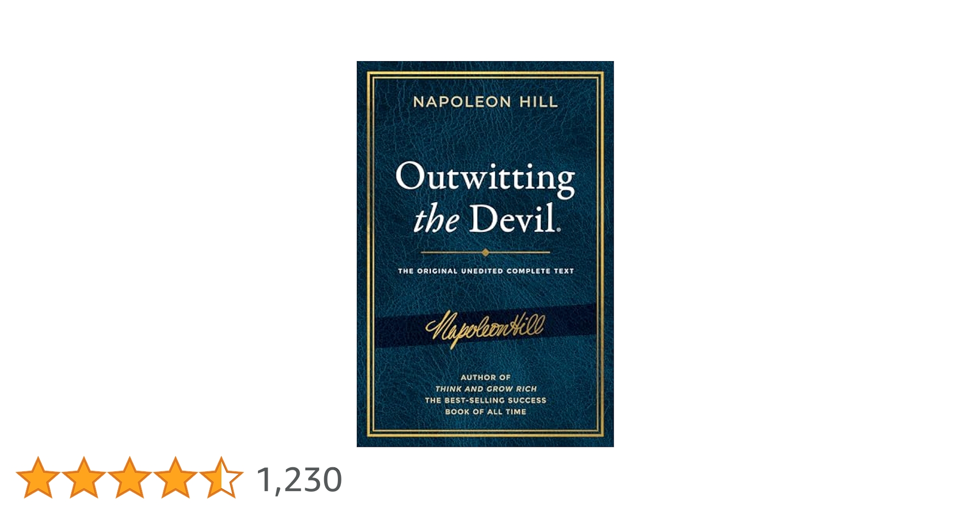 Amazon | Outwitting the Devil (Official Publication of the