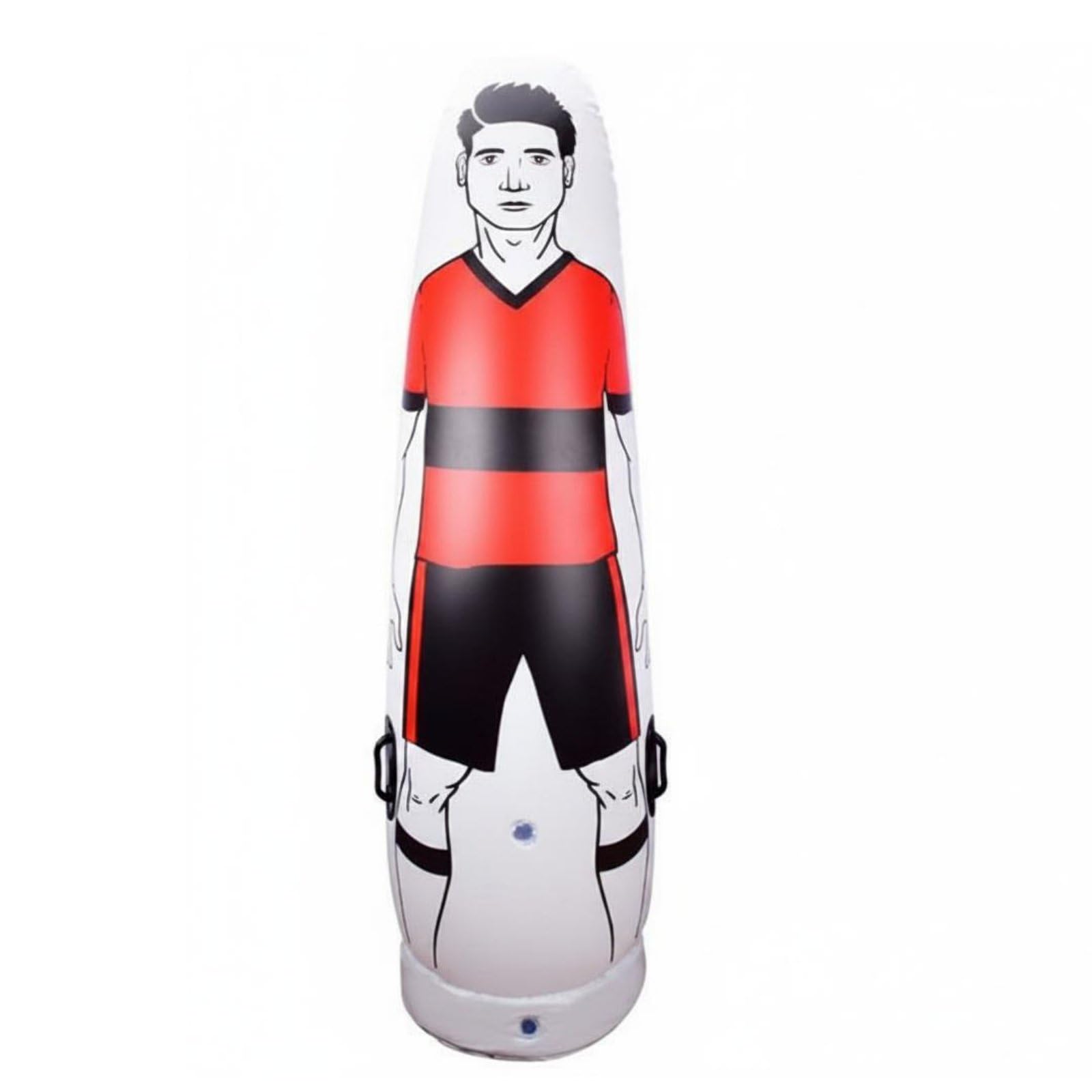 Football Training Dummy Manichino Allenamento Calcio Barriera Punizioni Gonfiabile Simulatore Avversario PVC Robusto con Base Autoraddrizzante Adatto