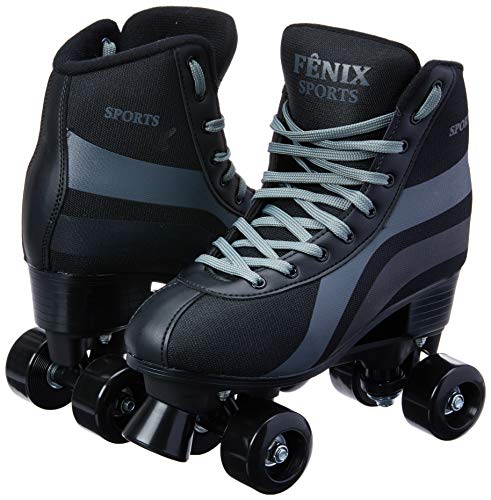 Patins 4 Rodas Fenix Preto