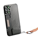Multifunktions-Design: threecat 6 in1 Iphone 7 Plus Dual-Optik Objektiv Tasche Set beinhaltet eine 120 ° Weitwinkel- und Fischaugen 180 ° Objektiv, 2 x Teleobjektiv, 10 x Makro, 20 x Super Macro.Mit einer Naheinstellgrenze von 18 mm, sich unglaublich nah um Ihr Thema, bis es kommt in den Fokus.