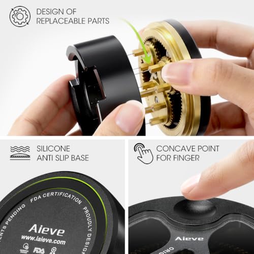 Image of Aieve 54mm Spirographic WDT Tool Espresso, Metal Espresso Distribution Tool