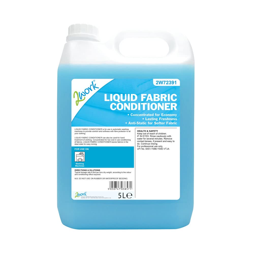 2Work Liquid Fabric Conditioner for Auto-Dosing Machines Perfumed 5