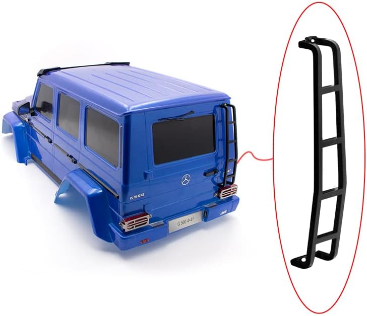 KYX Racing Metal 114mm Mini Stairs Ladder DIY Upgrades Parts Accessories for RC Crawler Car Traxxas TRX4 TRX6 Axial SCX10 II SCX10 III D90