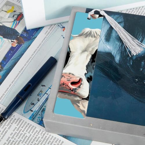Marque-pages en forme de vache pour ne plus perdre sa page de lecture