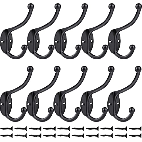 Zeyu 10BDCH Wall Hooks, 10Pcs Coat Hooks Hardware Towel Hooks thumb #2