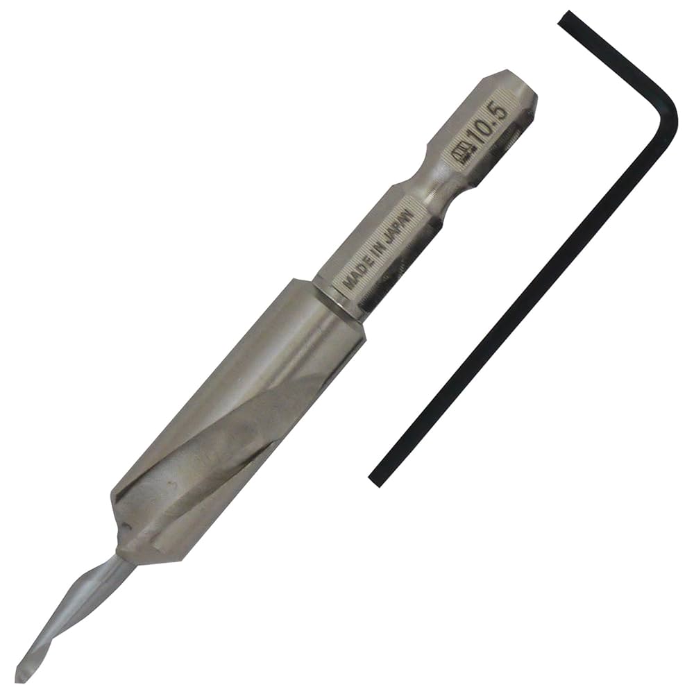 最終値下げ　骨董　梅図角皿 スターエム 58X-S3090 No.58X ハイス六角軸皿取錐・埋木錐【送料