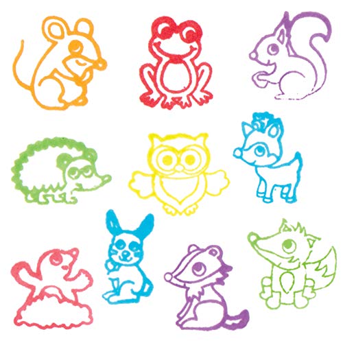 Baker Ross Timbri (Confezione da 10) Unicorni con