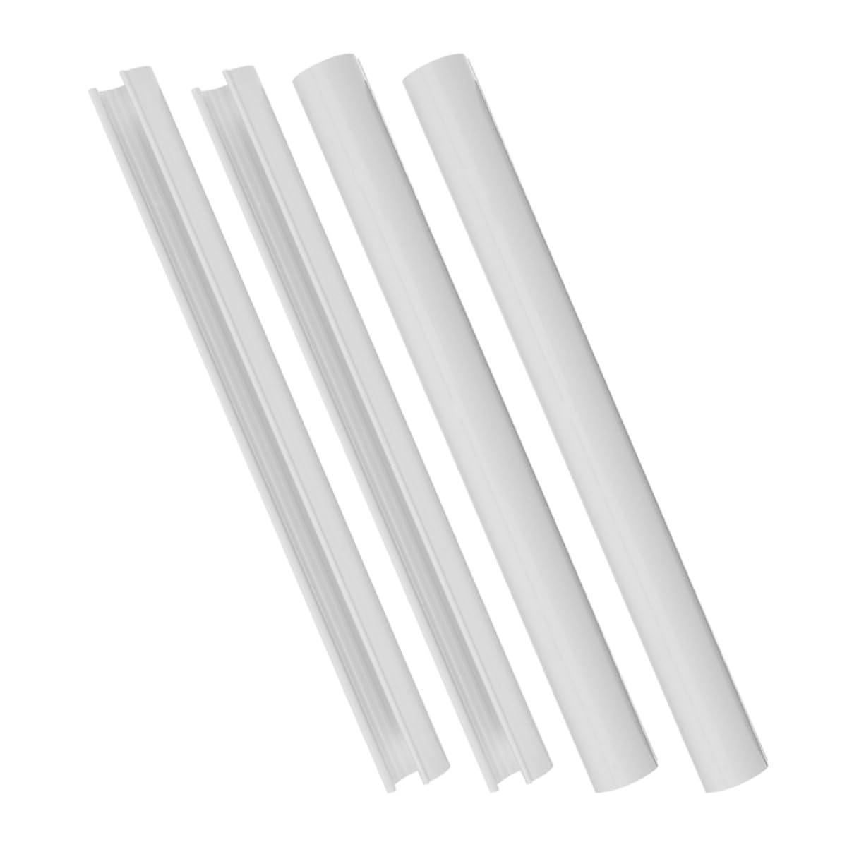 Cubiertas para tubería BESPORTBLE de 15 mm accesorio de plástico para conductos de agua caseros