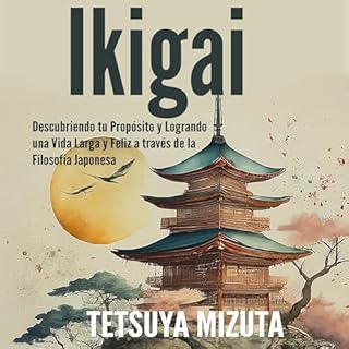 Diseño de la portada del título Ikigai (Spanish Edition)