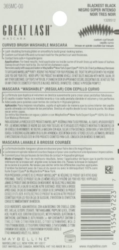 Maybelline New York Great Lash Curved Brush Mascara #TOP17