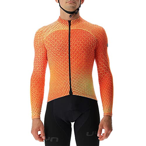 Maillot cyclisme manches longues homme pour sorties vélo en automne et hiver