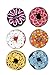 1SOCK2SOCK Women's Donut Crew Funny Socks Soft Cotton, Cute Multipack Gift Box for Women (6 Pack-Cotton)